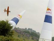 24 July 2005; Nicolas Ivanoff, of France, in his CAP 232/Extra 230 in action during the Red Bull Air Race. Cashel, Co. Tipperary. Picture credit; Brian Lawless / SPORTSFILE