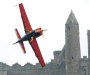 24 July 2005; Eventual second place Nicolas Ivanoff, France, in his CAP 232/Extra 230 in action during the Red Bull Air Race. Cashel, Co. Tipperary. Picture credit; Brian Lawless / SPORTSFILE