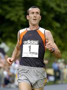 10 July 2005; Gerry Ryan, Loughrea, on his way to finish third in the adidas Irish Runner Challenge. Phoenix Park, Dublin.. Picture credit; Brian Lawless / SPORTSFILE
