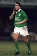 4 February 2000; Dominic Crotty, Ireland A. Six Nations &quot;A&quot; Rugby International, England Saxons v Ireland A, Franklins Gardens, Northampton, England. Picture credit: Matt Browne / SPORTSFILE