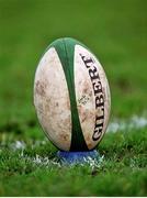 22 January 2000; A general view of a rugby ball. AIB League Rugby, Division 2, Blackrock College v Belfast Harlequinns, Stradbrook, Dublin. Picture credit: Damien Eagers / SPORTSFILE