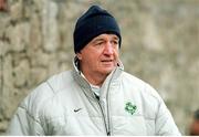 1 March 2000; Ireland A manager Harry Williams at training ahead of the Six Nations &quot;A&quot; Rugby International against Italy A. Picture credit: Matt Browne / SPORTSFILE