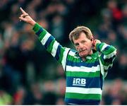 4 March 2000; Derek Bevan, referee. Six Nations Rugby International, Ireland v Italy, Lansdowne Road, Dublin. Picture credit: Brendan Moran / SPORTSFILE
