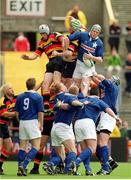 20 May 2000; Malcolm O'Kelly, St Mary's, in action against Lansdowne. AIB All-Ireland League Rugby Final, St Mary's v Lansdowne, Lansdowne Road, Dublin. Picture credit: Brendan Moran / SPORTSFILE