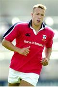 12 August 2000; Andrew Thompson, Munster. Munster v Gloucester, Thomond Park, Limerick. Picture credit: Matt Browne / SPORTSFILE