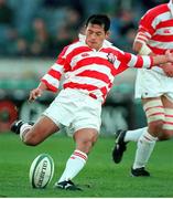 11 November 2000; Keiji Hirose, Japan. International Rugby Friendly, Ireland v Japan, Lansdowne Road, Dublin. Picture credit: Brendan Moran / SPORTSFILE