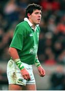 11 November 2000; Shane Horgan, Ireland. International Rugby Friendly, Ireland v Japan, Lansdowne Road, Dublin. Picture credit: Brendan Moran / SPORTSFILE