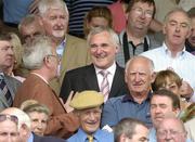 27 July 2005; An Taoiseach Bertie Ahern T.D. in jovial mood with members of the public during the Hewlett-Packard Galway Plate. Galway Races, Ballybrit, Co. Galway. Picture credit; Pat Murphy / SPORTSFILE