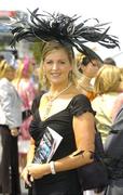 28 July 2005; Siobhan Lynch, Louth, at the Galway Races on Ladies Day. Galway Races, Ballybrit, Co. Galway. Picture credit; Pat Murphy / SPORTSFILE