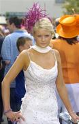 28 July 2005; Jill Gannon, Co. Meath, at the Galway Races on Ladies Day. Galway Races, Ballybrit, Co. Galway. Picture credit; Pat Murphy / SPORTSFILE