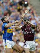 31 July 2005; Micheal Webster, Tipperary, in action against Shane Kavanagh, Galway. Guinness All Ireland Hurling Championship, Quarter Final, Galway v Tipperary, Croke Park, Dublin. Picture credit; Brendan Moran / SPORTSFILE