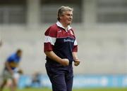31 July 2005; Galway manager Conor Hayes urges his team on. Guinness All-Ireland Hurling Championship, Quarter-Final, Galway v Tipperary, Croke Park, Dublin. Picture credit; Damien Eagers / SPORTSFILE