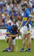 31 July 2005; Hugh Moloney, left, and Paul Curran, Tipperary, show their disappointment. Guinness All-Ireland Senior Hurling Championship Quarter-Final, Galway v Tipperary, Croke Park, Dublin. Picture credit; Ray McManus / SPORTSFILE