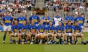 31 July 2005; The Tipperary team. Guinness All-Ireland Senior Hurling Championship Quarter-Final, Galway v Tipperary, Croke Park, Dublin. Picture credit; Ray McManus / SPORTSFILE