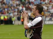 31 July 2005; David Forde, Galway. Guinness All-Ireland Senior Hurling Championship Quarter-Final, Galway v Tipperary, Croke Park, Dublin. Picture credit; Ray McManus / SPORTSFILE
