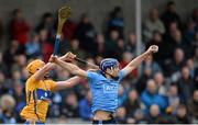 23 February 2014; Conal Keaney, Dublin, in action against Cian Dillon, Clare. Allianz Hurling League, Division 1A, Round 2, Dublin v Clare, Parnell Park, Dublin. Picture credit: Stephen McCarthy / SPORTSFILE
