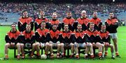25 April 1999; The Armagh team prior to the Church & General National Football League Division 1 Semi-Final match between Armagh and Dublin at Croke Park in Dublin. Photo by Ray McManus/Sportsfile