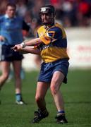 18 April 1999; Brian Minogue of Clare during the Church and General National Hurling League Division 1A match between Dublin and Clare at Parnell Park in Dublin. Photo by Damien Eagers/Sportsfile