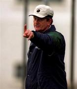 4 April 1999; Limerick manager Eamonn Cregan during the Church & General National Hurling League Division 1A match between Dublin and Limerick at Parnell Park in Dublin. Photo by Ray McManus/Sportsfile