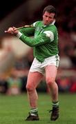 11 April 1999; Mike Houlihan of Limerick during the Church & General National Hurling League Division 1A match between Limerick and Kerry at the Gaelic Grounds in Limerick. Photo by Brendan Moran/Sportsfile