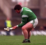 11 April 1999; Mike Houlihan of Limerick during the Church & General National Hurling League Division 1A match between Limerick and Kerry at the Gaelic Grounds in Limerick. Photo by Aoife Rice/Sportsfile