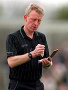 4 April 1999; Referee Pat Aherne during the Church & General National Hurling League Division 1A match between Dublin and Limerick at Parnell Park in Dublin. Photo by Ray McManus/Sportsfile