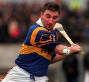 28 March 1999; Paul Shelly of Tipperary during the Church and General National Hurling League Division 1B match between Kilkenny and Tipperary at Nowlan Park in Kilkenny. Photo by Matt Browne/Sportsfile