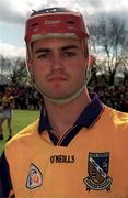 18 April 1999; Ryan Quigley of Wexford prior to the Church & General National Hurling League Division 1B match between Wexford and Cork at Páirc Uí Shíocháin in Gorey, Wexford. Photo by Ray McManus/Sportsfile