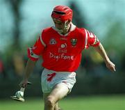18 April 1999; Sean McGrath of Cork during the Church & General National Hurling League Division 1B match between Wexford and Cork at Páirc Uí Shíocháin in Gorey, Wexford. Photo by Ray McManus/Sportsfile