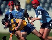 18 April 1999; Sean Power of Dublin during the Church and General National Hurling League Division 1A match between Dublin and Clare at Parnell Park in Dublin. Photo by Damien Eagers/Sportsfile