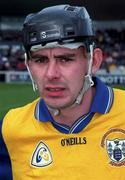 18 April 1999; Stephen Sheedy of Clare prior to the Church and General National Hurling League Division 1A match between Dublin and Clare at Parnell Park in Dublin. Photo by Damien Eagers/Sportsfile