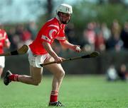 18 April 1999; Timmy McCarthy of Cork during the Church & General National Hurling League Division 1B match between Wexford and Cork at Páirc Uí Shíocháin in Gorey, Wexford. Photo by Ray McManus/Sportsfile