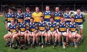 18 April 1999; The Tipperary team prior to the Church and General National Hurling League Division 1B match between Tipperary and Waterford at Semple Stadium in Thurles, Tipperary. Photo by Brendan Moran/Sportsfile