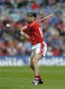 24 July 2005; Ben O'Connor, Cork. Guinness All-Ireland Senior Hurling Championship Quarter-Final, Cork v Waterford, Croke Park, Dublin. Picture credit; Ray McManus / SPORTSFILE