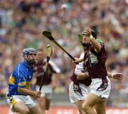 31 July 2005; Damien Joyce, Galway in action against Eoin Kelly, Tipperary. Guinness All-Ireland Hurling Championship, Quarter-Final, Galway v Tipperary, Croke Park, Dublin. Picture credit; Damien Eagers / SPORTSFILE