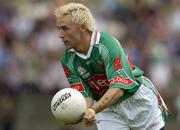 30 July 2005; Conor Mortimer, Mayo. Bank of Ireland Football Championship qualifer, Round 4. Mayo v Cavan, Dr. Hyde Park, Roscommon. Picture credit; Matt Browne / SPORTSFILE