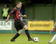 28 July 2005; Andy Myler, Longford Town. UEFA Cup, First Qualifying Round, 2nd Leg, Carmarthen Town v Longford Town, Latham Park, Newtown, Wales. Picture credit; Matt Browne / SPORTSFILE