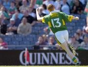 7 August 2005; Colm Cooper, Kerry, celebrates after scoring his sides first goal. Bank of Ireland Senior Football Championship Quarter-Final, Kerry v Mayo, Croke Park, Dublin. Picture credit; Brendan Moran / SPORTSFILE