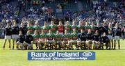 7 August 2005; The Mayo squad. Bank of Ireland Senior Football Championship Quarter-Final, Kerry v Mayo, Croke Park, Dublin. Picture credit; Brendan Moran / SPORTSFILE