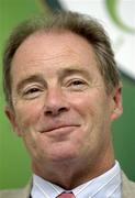 8 August 2005; Republic of Ireland manager Brian Kerr listens to questions at a press conference to announce his squad for the friendly International against Italy at Lansdowne Road on August 17th. Jury's Hotel, Ballsbridge, Dublin. Picture credit; Brendan Moran / SPORTSFILE