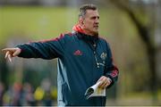 27 February 2014; Munster head coach Rob Penney during squad training ahead of their Celtic League 2013/14, Round 16, game against Scarlets on Saturday. Munster Rugby Squad Training, Cork Institute of Technology, Bishopstown, Cork. Picture credit: Diarmuid Greene / SPORTSFILE