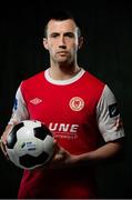 28 February 2014; Keith Fahey, St.Patrick's Athletic, for the 2014 SSE Airtricity League Launch. Aviva Stadium, Lansdowne Road, Dublin. Picture credit: David Maher / SPORTSFILE