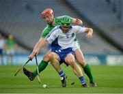 1 March 2014; David Burke, Connacht, in action against Lee Chin, Leinster. GAA Hurling Interprovincial Championship Final, Leinster v Connacht, Croke Park, Dublin. Picture credit: Ray McManus / SPORTSFILE