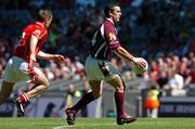 7 August 2005; Padraic Joyce, Galway in action against Niall Geary, Cork. Bank of Ireland Senior Football Championship Quarter-Final, Galway v Cork, Croke Park, Dublin. Picture credit; David Maher / SPORTSFILE