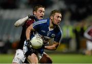 1 March 2014; Billy Sheehan, Laois, in action against Gary O'Donnell, Galway. Allianz Football League, Division 2, Round 3, Laois v Galway, O'Moore Park, Portlaoise, Co. Laois. Picture credit: Barry Cregg / SPORTSFILE