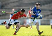 2 March 2014; James O'Donoghue, Kerry, in action against Brendan Harrison, Mayo. Allianz Football League, Division 1, Round 3, Mayo v Kerry, Elverys MacHale Park, Castlebar, Co. Mayo. Picture credit: Pat Murphy / SPORTSFILE