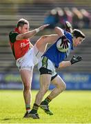 2 March 2014; Paul Murphy, Kerry, in action against Michael Conroy, Mayo. Allianz Football League, Division 1, Round 3, Mayo v Kerry, Elverys MacHale Park, Castlebar, Co. Mayo. Picture credit: Pat Murphy / SPORTSFILE