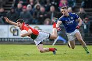 2 March 2014; Alan Freeman, Mayo, in action against Mark Griffin, Kerry. Allianz Football League, Division 1, Round 3, Mayo v Kerry, Elverys MacHale Park, Castlebar, Co. Mayo. Picture credit: Pat Murphy / SPORTSFILE