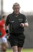 2 March 2014; Match referee Ciaran Brannigan. Allianz Football League, Division 1, Round 3, Mayo v Kerry, Elverys MacHale Park, Castlebar, Co. Mayo. Picture credit: Pat Murphy / SPORTSFILE