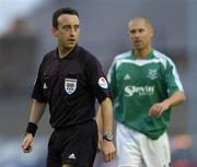 11 August 2005: Ian Stokes, Referee. eircom League, Premier Division, Bohemians v Bray Wanderers, Dalymount Park, Dublin. Picture credit; Brian Lawless / SPORTSFILE